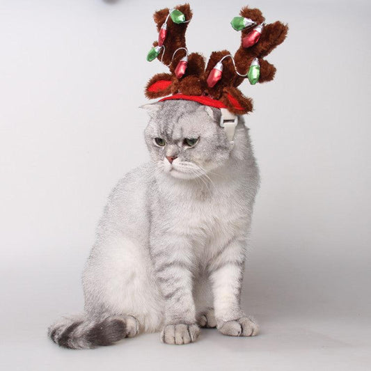 Festive Reindeer Pet Hairpin: The Perfect Christmas Accessory For Dogs