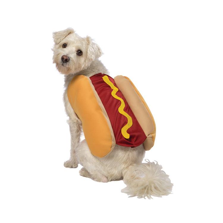 Paw-some Pup Hot Dog Costume: Funny Halloween Outfit for Pets